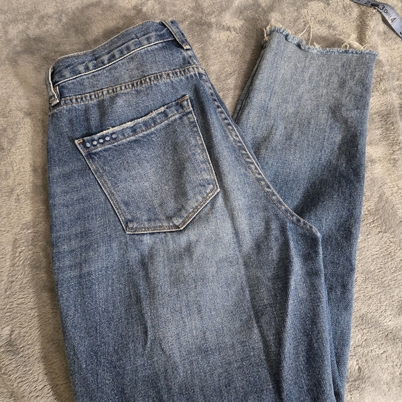 Blank NYC the rivington high rise distressed tappered jeans sz 28 - Picture 4 of 6